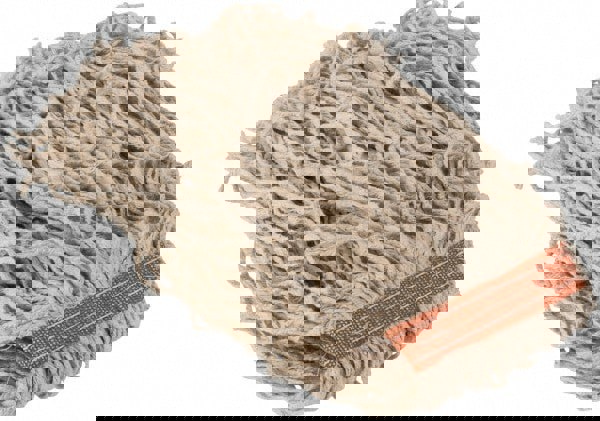 Premium Cut-End Cotton Wet Mop Head, 24 oz, White, 1